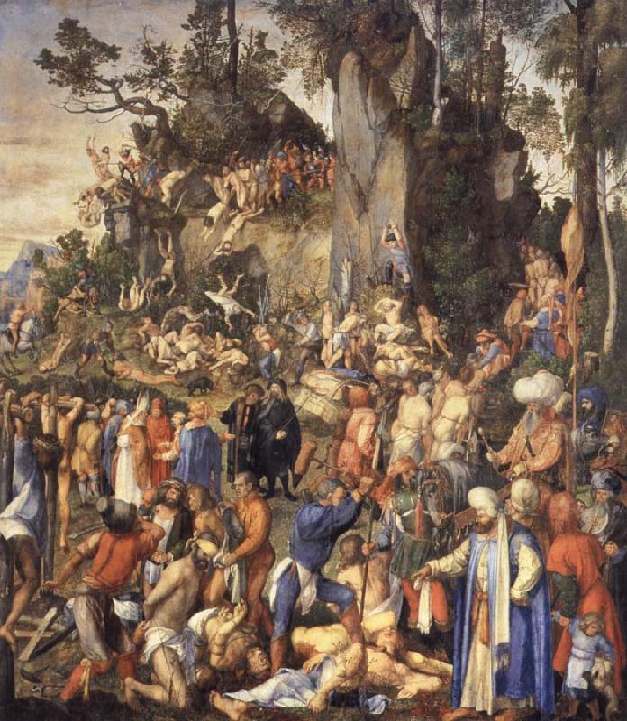 Albrecht Durer Martyrdom of the 10000 Christians Spain oil painting art